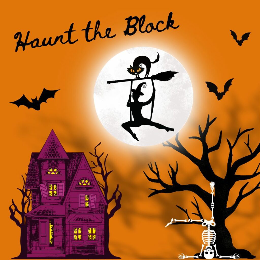 Haunt the block halloween