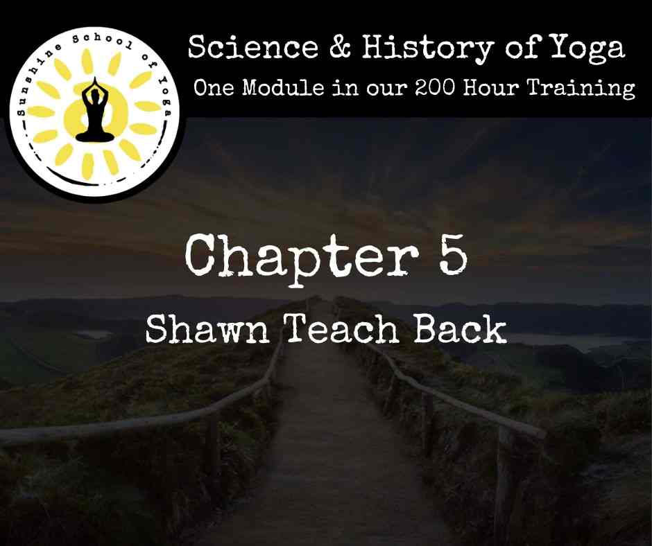 Shawn Teach Back