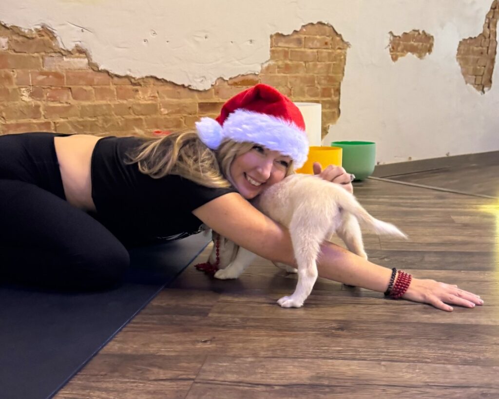 puppy yoga pupdate