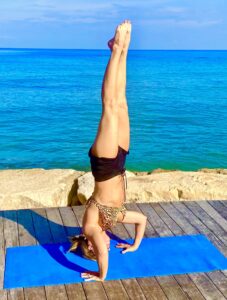 headstands upside down